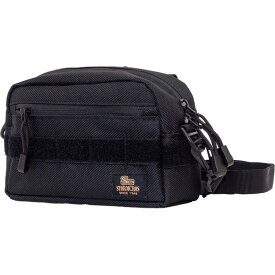 ストームクロス (STORMCROS) モジュラーポーチIII BK/ブラック 43476-BK　ショルダーベルト付き 自衛隊 サバゲー ミリタリー