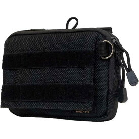 ストームクロス (STORMCROS) モジュラーポーチ1 BK/ブラック 41403-BK　大型スマートフォン対応 自衛隊 カモフラ サバゲー ミリタリー