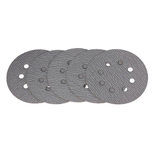 日研 マジックペーパー 8穴 5枚入 125mm #240 電動ランダムサンダー用 RS-240 ワンタッチ脱着式 日本製 研磨 塗装 錆落とし