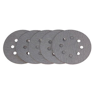 日研 マジックペーパー 8穴 5枚入 125mm #320 電動ランダムサンダー用 RS-320 ワンタッチ脱着式 日本製 研磨 塗装 錆落とし