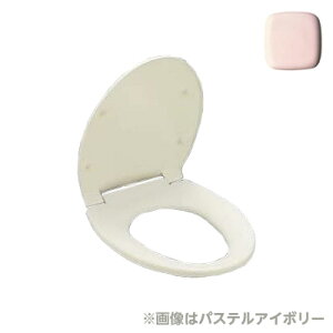 TOTO 前丸 (リテール向) 普通便座 大形サイズ パステルピンク TC291Y#SR2 取付工具付 大形サイズ専用 DIY