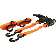 E-Value ラチェット式ベルト荷締機 ショートタイプ ERT-25SSR 2pcs 2.2m ラチェット式荷締機 荷締め ベル…