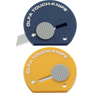 オルファ OLFA タッチナイフベンリー 2個 パック 31B2 イエロー＆ブルー コンパクト ナイフ カッター カ…