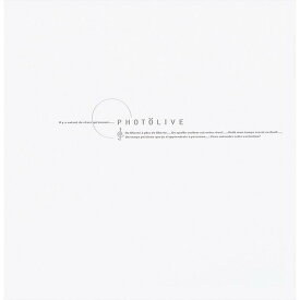 ナカバヤシ フエルアルバム Lサイズ フォトライブ ホワイト LPF-1002-W 思い出 アルバム 作成 オリジナル 写真 保存 シンプル