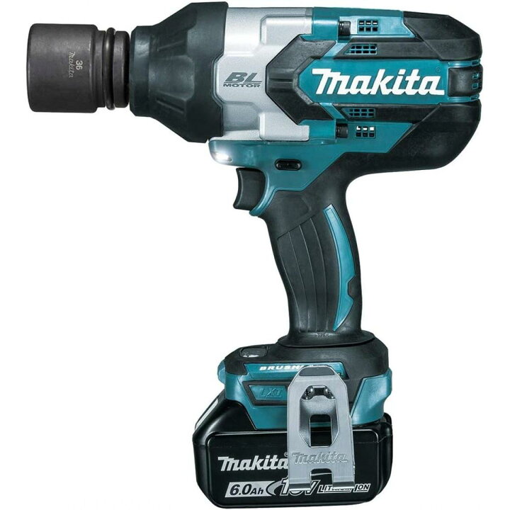 楽天市場】マキタ Makita 充電式 インパクトレンチ 18V6Ah バッテリ2本 