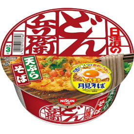 日清食品 どん兵衛 天ぷらそば [東] 100g×12個 1ケース分 カップ麺 そば 備蓄 食品