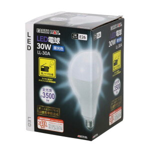 ���V EARTH MAN LED�d�� LL-30A �����F �����p �d�� LED �m�C�Y�y�� �S������3500lm