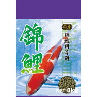 スマック 錦鯉 穀類 魚 4kg 浮上性フード