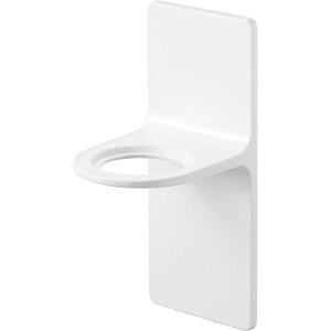 山崎実業 マグネット ディスペンサーホルダー 泡タイプ ホワイト ミスト 浮かせて収納 簡単取付 5350