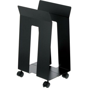 山崎実業 ダンボール 収納 ダンボール 紙袋 ストッカー フレーム ブラック 3302