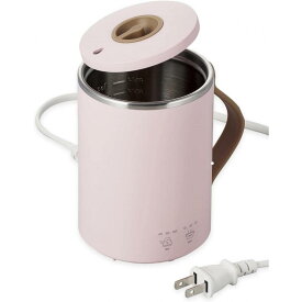 エレコム マグカップ型 電気なべ Cook Mug ピンク HAC-EP02PN 電気調理 沸かす 煮る 保温 マグカップ 350ml コンパクト ELECOM 調理家電