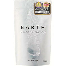 薬用 BARTH バース 中性重炭酸入浴剤 10回分 30錠入　温浴効果 疲労回復 無香料 無着色