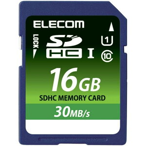 GR ELECOM SD HCJ[h 16GB MF-FS016GU11LRA f[^] fW^ fW^rfIJ 쌠ی@\