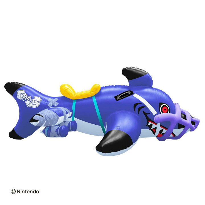 楽天市場】【在庫有・即納】スプラトゥーン3 サメライド フロート 約 