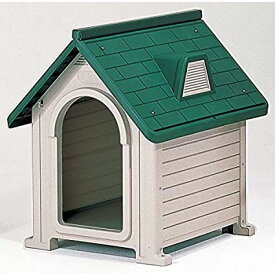 リッチェル ペットハウス DX-580 ダークグリーン ドッグハウス 犬舎 超小型犬 中型犬 屋外 快適設計 お手入れ簡単