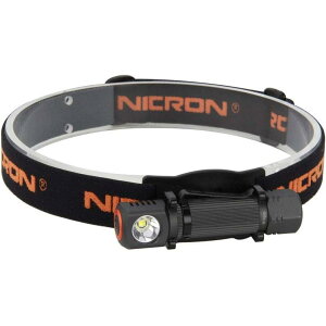 ニクロン Nicron 脱着式 LEDヘッドライト 430LM 充電式/乾電池式 明るさ2段階 H10RPro 点滅 最大450ルーメン 手持ち ライト