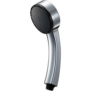 SANEI(サンエイ) シャワーヘッド メッキ 約25%節水 G1/2 アダプター付き 持ちやすい PS3950-80XA-C