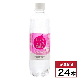 【在庫有・即納】【まとめ買い】オンガネジャパン シリカシリカ スパークリング 500ml×24本セット 九州天然水 シリカ 水 鉱水 炭酸水 箱買い ケース買い