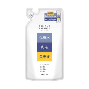 ウテナ シンプルバランス ハトムギローション(つめかえ用) 200ml 詰替え 詰め替え 化粧水 乳液 美容液 無香料 無着色
