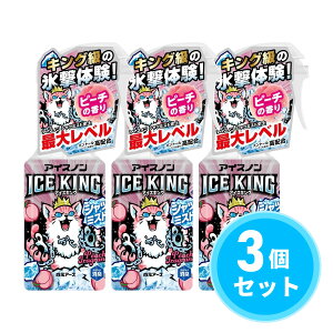 y܂ƂߔzA[X ACXm Vc~Xg ICE KING 300ml×3Zbg ߗޗp s[`̍ pXv[ L  M MǑ΍ ΍