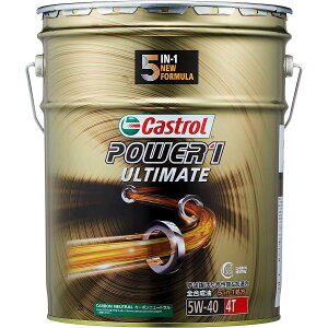 JXg[ GWIC POWER1 ULTIMATE 4T 5W-40 20L ֎ 4TCNGWp S MA2 Castrol