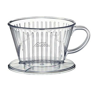 カリタ Kalita コーヒードリッパー 101-D 日本製 04001 コーヒー ドリッパー ドリップ コーヒー用品 1~2人用 クリア キャンプ アウトドア ギフト