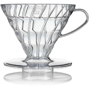 HARIO �n���I V60 ���߃h���b�p�[ 02 �N���A 1-4�t�p VDR-02-T ���{�� �R�[�q�[ �n���h�h���b�v �|�A�I�[�o�[ �~�����`