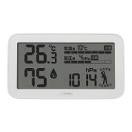 【在庫有】ドリテック O-707 気圧がわかる温湿度計「天気deミカタ」気象監修：日本気象協会　気圧 気温 …