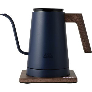 Kalita カリタ 52246 KEDP-600(ネイビー)JP 電気ケトル 600ml ポット ケトル 細口 ドリップ ポアオーバー コーヒー 珈琲