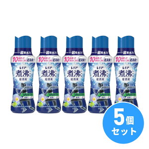 【まとめ買い】P&G レノア 煮沸レベル消臭抗菌ビーズ SPORTS 本体 420mL ×5個セット クールリフレッシュ&シトラスの香り 消臭ビーズ 消臭 抗菌ビーズ ニオイ
