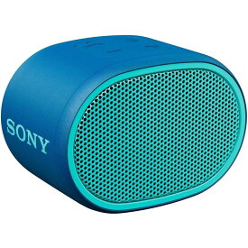 ソニー SONY ワイヤレスポータブルスピーカー SRS-XB01 LC 防水 Bluetooth スマホなしで操作可能 ストラップ付属 ブルー