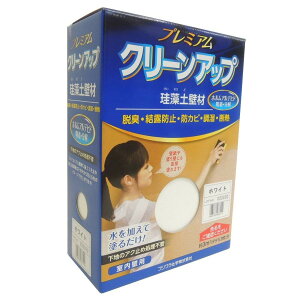 フジワラ化学 プレミアムクリーンアップ珪藻土壁材1坪用 3kg ホワイト
