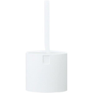 マーナ marna スマート トイレブラシ ホワイト W051W 薄型 ブラシ ケース セット トイレ掃除 清掃 シンプル おしゃれ 衛生的