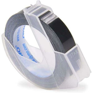 �_�C�� DYMO �O���b�V�[�e�[�v 9mm×3m �u���b�N DM0903BX �G���|�V���O�e�[�v �e�[�v���C�^�[ �����p �\��