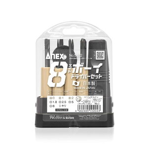 �A�l�b�N�X ANEX 8�{�[�C�h���C�o�[�Z�b�g 5802 �X�g���[�g�^�EL�^���փO���b�v �n��}�O�l�b�g�t �P�[�X����[�X�y�[�X