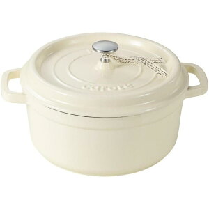 Livplus carote �J���[�e IH�R�R�b�g�� 24cm �z���C�g NM-5235 �K�X�ΑΉ� �I�[���M���Ή� �������� ������ ���S �ق��낤