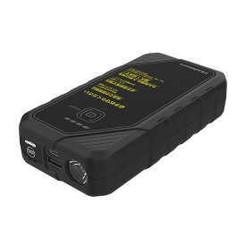 【在庫有】カシムラ ジャンプスターター KD281 6400mAh バッテリー上がり ガソリン車4.0L / ディーゼル車2.0L モバイルバッテリー機能搭載 LEDライト付