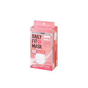 �A�C���X�I�[���} DAILY FIT MASK �i�m�G�A�[�t�B���^�[�v���X �����߃T�C�Y 30�� PN-DNI30S �z���C�g�@�}�X�N