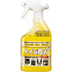 允・セサミ 技職人魂 トイレ職人 スプレーボトル 500ml 本体　トイレ用洗剤 酸性 尿石／便器の黒ずみ／タイル汚れ／水まわり