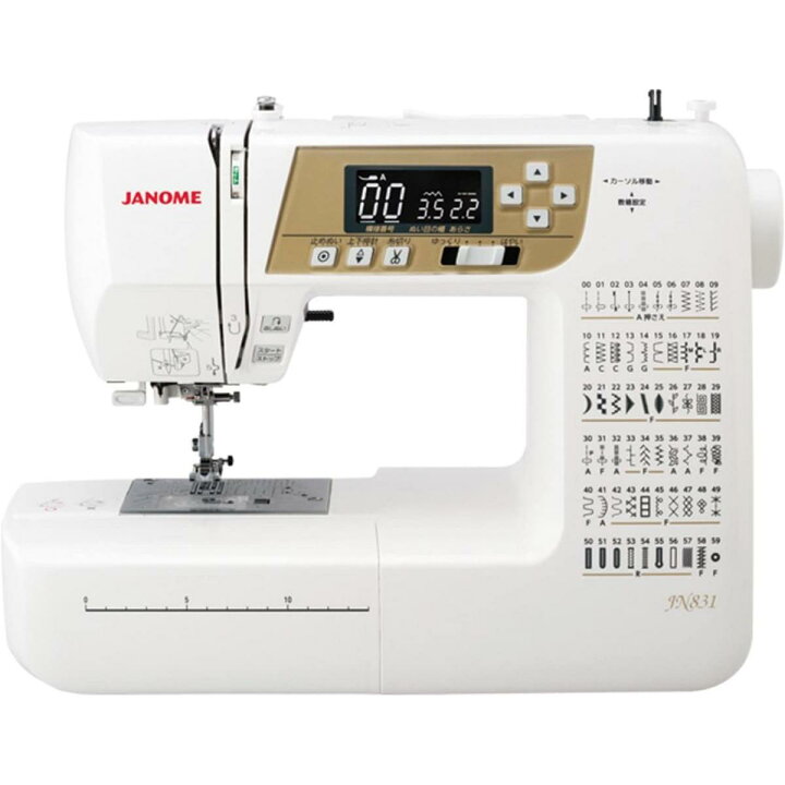 楽天市場】【在庫有・即納】 ジャノメ JANOME コンピュータミシン 自動 