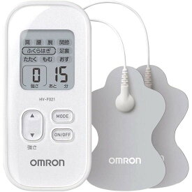 オムロン 低周波治療器 ホワイトOMRON HV-F021-W