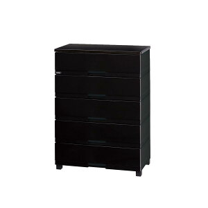天馬 収納ケース 衣装ケース チェスト フィッツプラス プレミアム FP7505 FP7505 5段 プレミアムブラック
