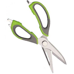 ウィキャン マルチキッチンはさみ WJ-9122 キッチンバサミ 栓抜き 缶開け ナイフ 皮むき うろこ取り 殻わり 骨切