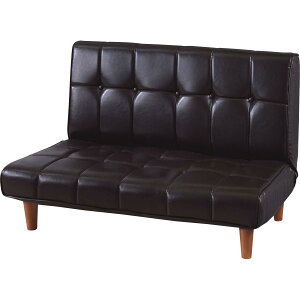 【I】東谷 Azumaya フロアソファ ブラウン RKC-938LBR 新生活 おしゃれ 模様替え 映え【代引不可/北海道・沖縄・離島不可】