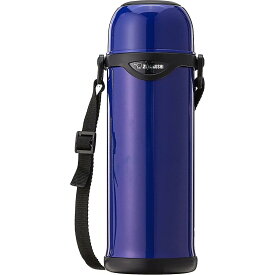 象印 ZOJIRUSHI 水筒 ステンレスボトル 1.0L コップ SJ-TG10-AA ブルー 1L 大容量 保温 保冷 軽量 広口 ひも付き