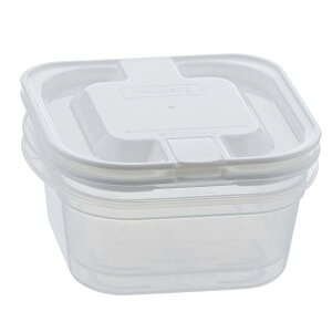 抗菌・抗ウイルス 洗いやすいレンジ容器 蒸気弁付き 300ml 2個組 ホワイト ベストコ