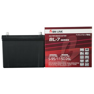 BM LINK BL-7 Series S95/115D26L �����ԗp�A�C�h�����O�X�g�b�v�ԑΉ��o�b�e���[ BL-7�V���[�Y