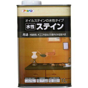 水性ステイン ライトオーク 1L アサヒペン