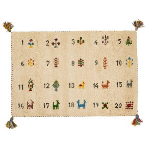 �yI�z ���� GABBEH �M���b�x ���փ}�b�g �k���� IV 270084012 �A�C�{���[ 60×90cm