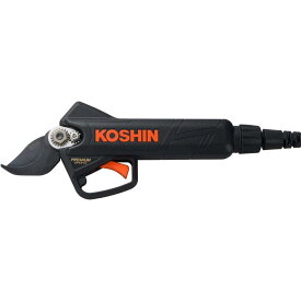 工進(KOSHIN) 18V 2.5Ah 充電式 剪定 はさみ PPD-1825B プレミアムシリーズ バッテリー・充電器付 軽量 コンパクト バイパス刃 日本製刃 果樹 荒剪定